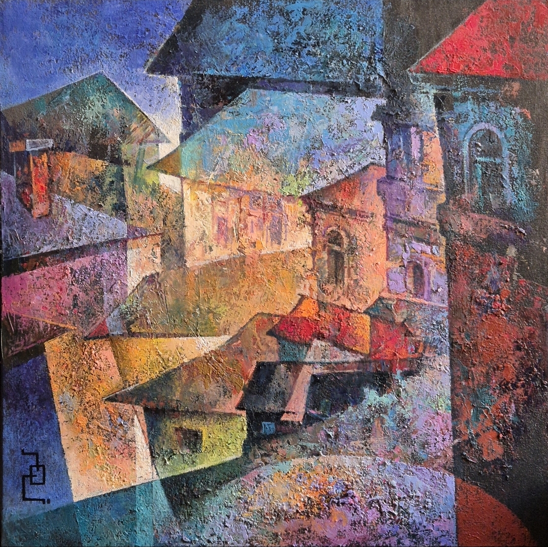 Labyrinths #9 (The roofs)