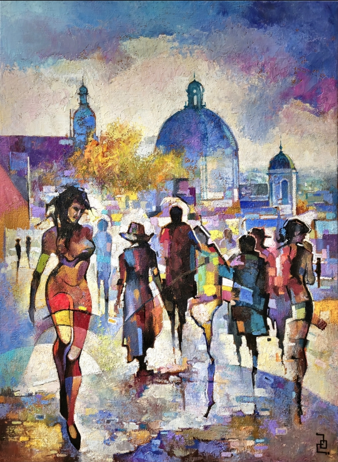 A walk (Lviv at noon)