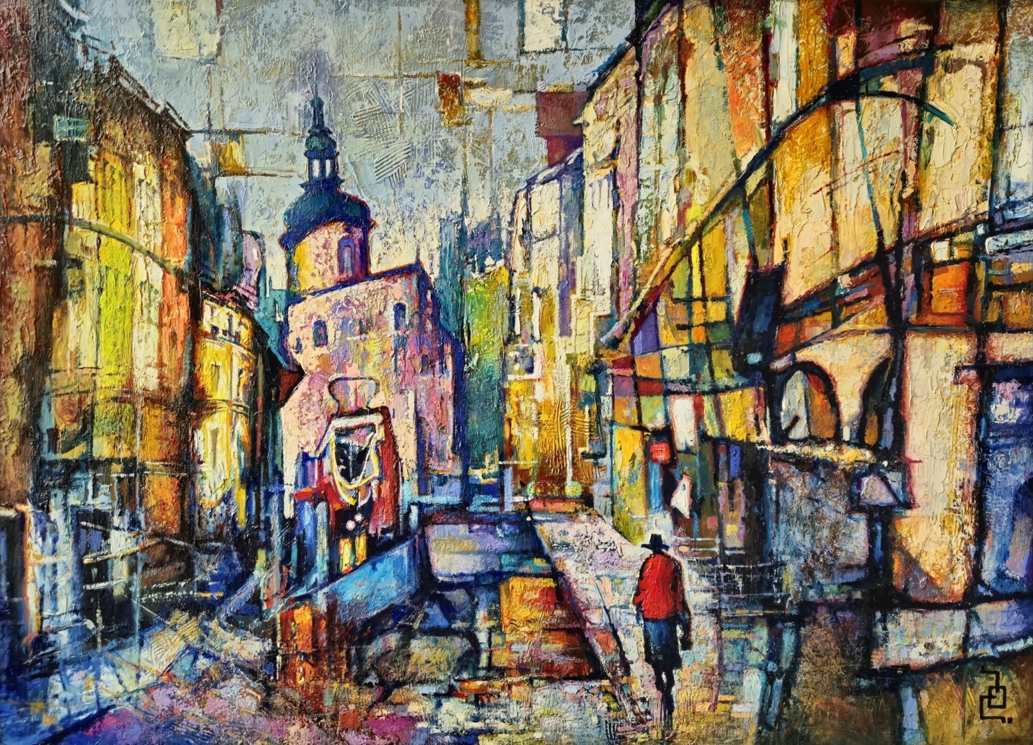 Labyrinths #3 (A fairy-tale city)